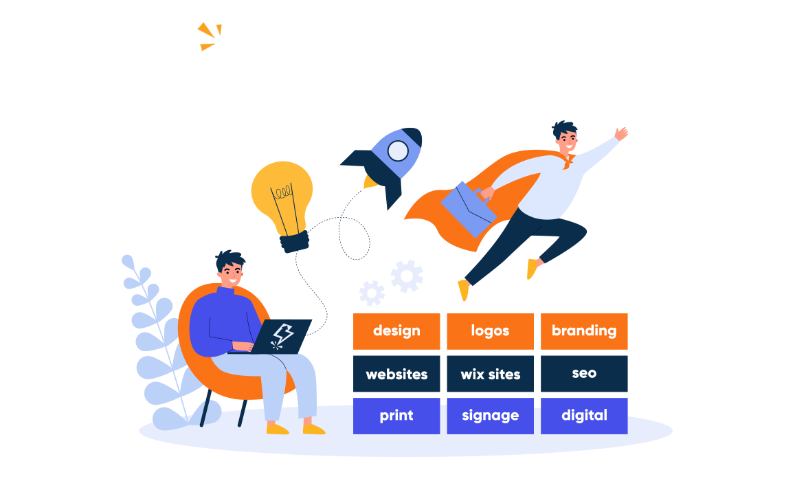 graphic design agency poole illustration - branding, logo design, web design, print