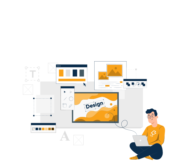 illustration for design agency poole bournemouth