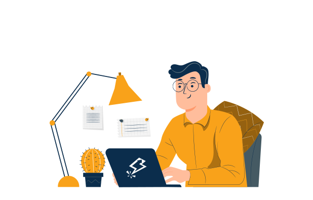 illustration for spark graphics design agency poole