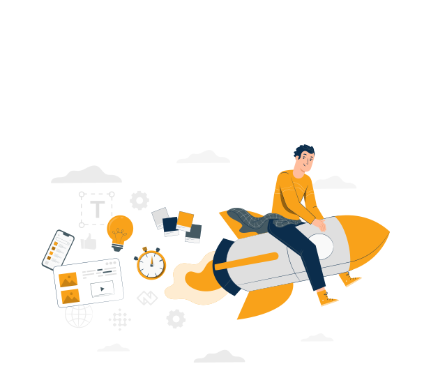 illustration for logo designer & design agency poole