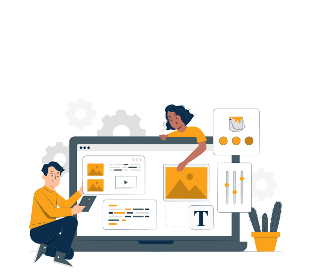 illustration for web design agency in poole website