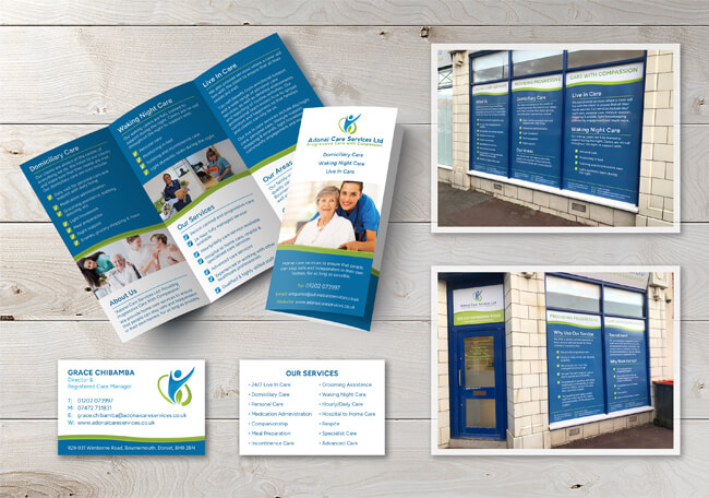 brand design & print portfolio from poole design agency