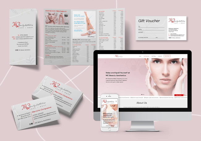 portfolio - rebranding design agency in poole