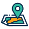 map icon for logo design poole agency