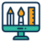 icon for startup graphic design agency poole
