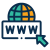 icon for website domain & hosting poole agency