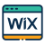icon for wix web design agency poole