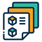 icon for printing labels design agency